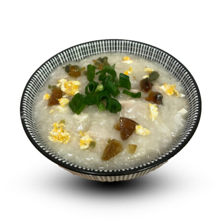 Shredded Chicken and Century Egg Congee 鸡丝皮蛋粥