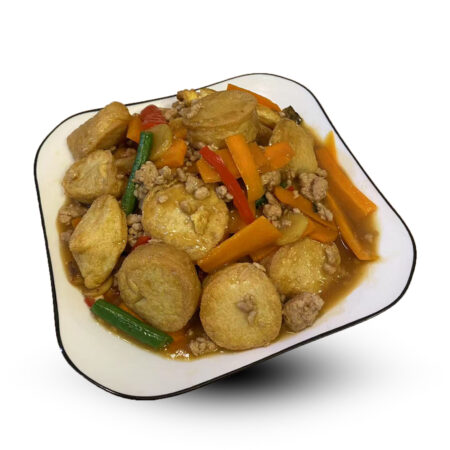 Sizzling Hot Plate Tofu 铁板豆腐